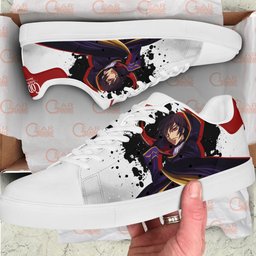 Code Geass Lelouch Lamperouge Skate Sneakers Custom Anime Shoes - 2 - GearOtaku