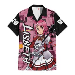 Lisbeth Hawaiian Shirts Manga Custom Merch Clothes NTT3005 NTT300523409A-2-Gear-Otaku