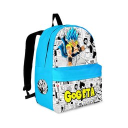Gogeta Backpack Manga Custom Bag NTT2106 Gear Otaku