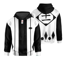 Eleventh Division Hoodie Shirts Gotei 13 Uniform Custom Clothes VA0707 Gear Otaku