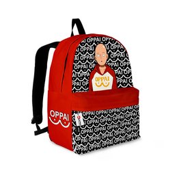 Saitama Oppai Funny Backpack Custom Bag NTT1707 Gear Otaku