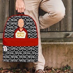 Saitama Oppai Funny Backpack Custom Bag NTT1707 Gear Otaku