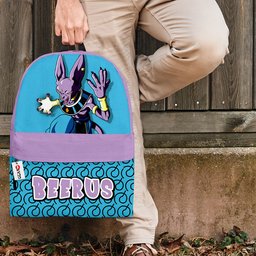 Beerus Backpack Personalized Bag Custom NTT1707 Gear Otaku