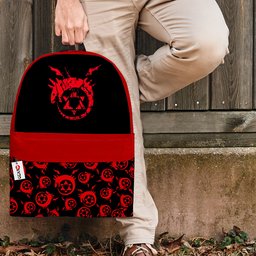 Ouroboros Symbol Backpack Custom Bag NTT1707 Gear Otaku