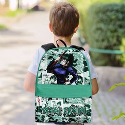 Maki Zenin Backpack Personalized Manga Bag Custom NTT1707 Gear Otaku