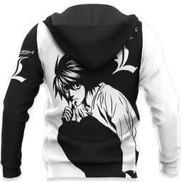 L Lawliet Hoodie Shirts Custom Clothes Gear Otaku