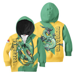Rayquaza Kids Hoodie Custom Clothes PT2612 Gear Otaku