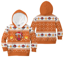 Charizard Kids Ugly Sweater Christmas Kids Hoodie VA0108 Gear Otaku