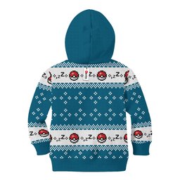 Snorlax Kids Ugly Sweater Christmas Kids Hoodie VA0108 Gear Otaku