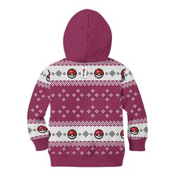 Jessie Musashi Kids Ugly Sweater Christmas Kids Hoodie VA0108 Gear Otaku