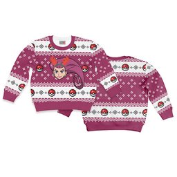 Jessie Musashi Kids Ugly Sweater Christmas Kids Hoodie VA0108 Gear Otaku