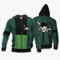 Zoro Roronoa Hoodie Shirts Custom Clothes HA0408 Gear Otaku