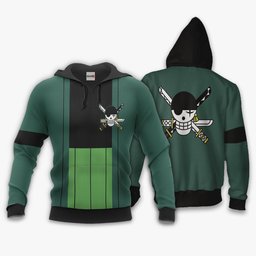 Zoro Roronoa Hoodie Shirts Custom Clothes HA0408 Gear Otaku