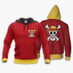 Monkey D. Luffy Hoodie Shirts Custom Clothes HA0408 Gear Otaku