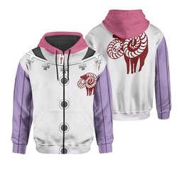 Gowther Goats Sin of Lust Hoodie Shirts Custom Clothes Costume Style Gear Otaku