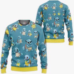 Squirtle Hoodie Shirts Custom Clothes Pattern Style Gear Otaku