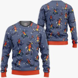 Garchomp Hoodie Shirts Custom Clothes Pattern Style Gear Otaku