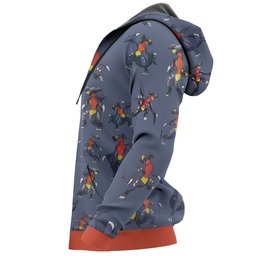 Garchomp Hoodie Shirts Custom Clothes Pattern Style Gear Otaku