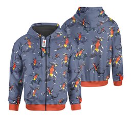 Garchomp Hoodie Shirts Custom Clothes Pattern Style Gear Otaku