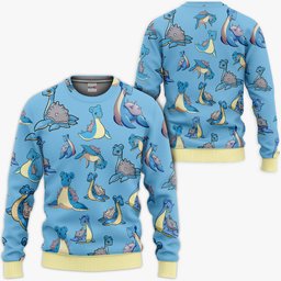 Lapras Hoodie Shirts Custom Clothes Pattern Style Gear Otaku