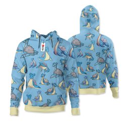 Lapras Hoodie Shirts Custom Clothes Pattern Style Gear Otaku