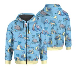 Lapras Hoodie Shirts Custom Clothes Pattern Style Gear Otaku