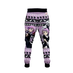 Crona Gorgon Christmas Ugly Sweatpants Custom Xmas Joggers Gear Otaku