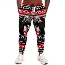 Ken Kaneki Christmas Ugly Sweatpants Custom Xmas Joggers Gear Otaku