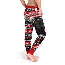 Ken Kaneki Christmas Ugly Sweatpants Custom Xmas Joggers Gear Otaku