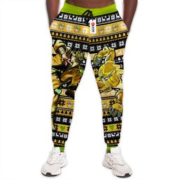 Dio Brando Christmas Ugly Sweatpants Custom Xmas Joggers Gear Otaku