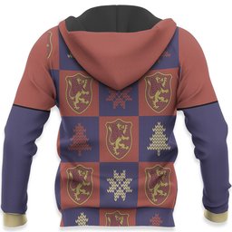 Crimson Lion Symbol Ugly Sweater Christmas Hoodie Shirts Gear Otaku