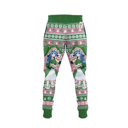 Yoshino Christmas Ugly Sweatpants Custom Xmas Joggers Gear Otaku