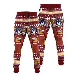 Kyoka Izumi Christmas Ugly Sweatpants Custom Xmas Joggers Gear Otaku