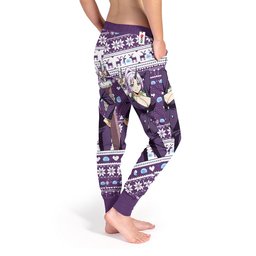 Shion Christmas Ugly Sweatpants Custom Xmas Joggers Gear Otaku