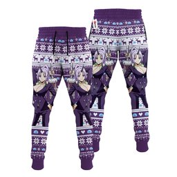 Shion Christmas Ugly Sweatpants Custom Xmas Joggers Gear Otaku