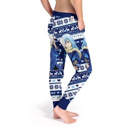 Rimuru Tempest Christmas Ugly Sweatpants Custom Xmas Joggers Gear Otaku