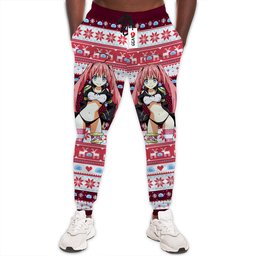Milim Nava Christmas Ugly Sweatpants Custom Xmas Joggers Gear Otaku