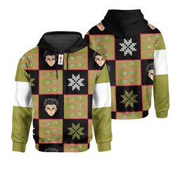 Gyomei Himejima Sweater Christmas Hoodie Shirts Pattern Style Gear Otaku