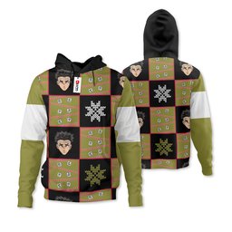 Gyomei Himejima Sweater Christmas Hoodie Shirts Pattern Style Gear Otaku