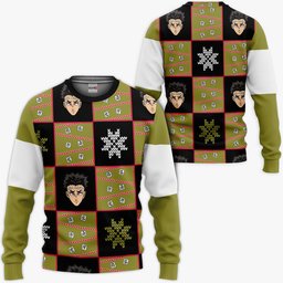 Gyomei Himejima Sweater Christmas Hoodie Shirts Pattern Style Gear Otaku