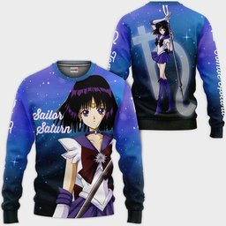 Sailor Saturn Hotaru Tomoe Hoodie Sailor Moon Anime Merch Clothes Gear Otaku