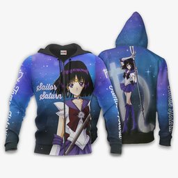 Sailor Saturn Hotaru Tomoe Hoodie Sailor Moon Anime Merch Clothes Gear Otaku