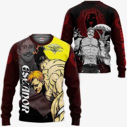 Lion's Sin of Pride Escanor Hoodie Seven Deadly Sins Anime Shirt Gear Otaku