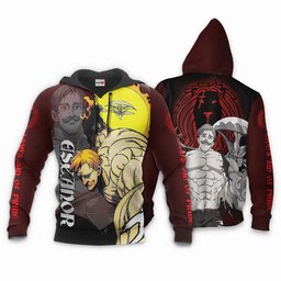 Lion's Sin of Pride Escanor Hoodie Seven Deadly Sins Anime Shirt Gear Otaku