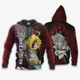 Dragon's Sin of Wrath Meliodas Hoodie Seven Deadly Sins Anime Shirt Gear Otaku