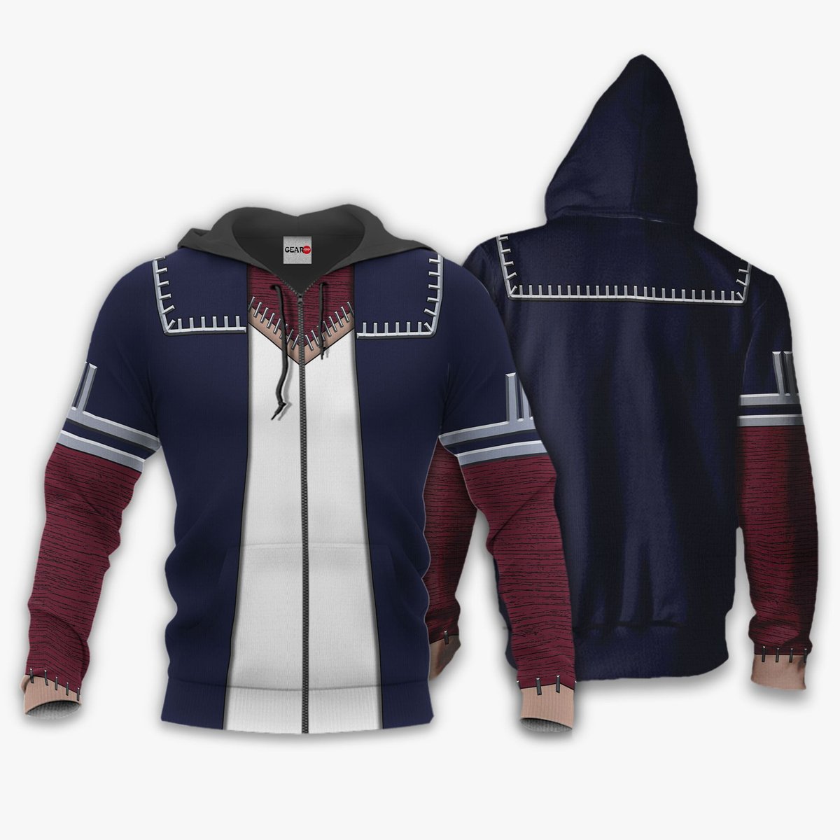 Dabi Uniform Hoodie My Hero Academia Anime Shirt Gear Otaku