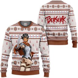 Berserk Casca Ugly Christmas Sweater Custom For Anime Fans Gear Otaku
