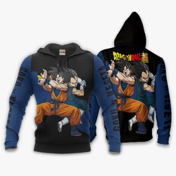 Goku and Vegeta Hoodie Dragon Ball Super Custom Anime Merch Clothes Gear Otaku