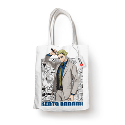 Kento Nanami Tote Bag Anime Personalized Canvas Bags- Gear Otaku