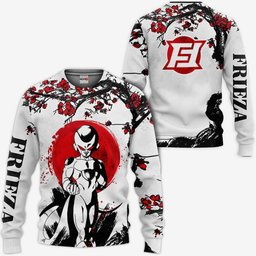 Frieza Hoodie Japan Style Dragon Ball Anime Shirt Gear Otaku
